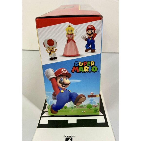 Nintendo Super Mario Toad, Mario, and Peach Action Figure Set 3 Pack Brand New - Picture 3 of 16